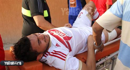 خاص.. ياسر إبراهيم يغيب عن الزمالك 6 أسابيع